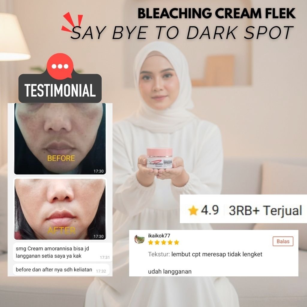 Kondisi kulit pengguna sebelum menggunakan rangkaian Amorannisa Skincare